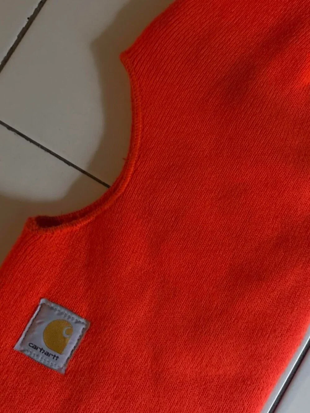 Carhartt WIP Orange and Red Face-masks